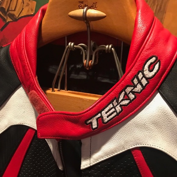 Leather motorcycle /riding jacket - Picture 7 of 8